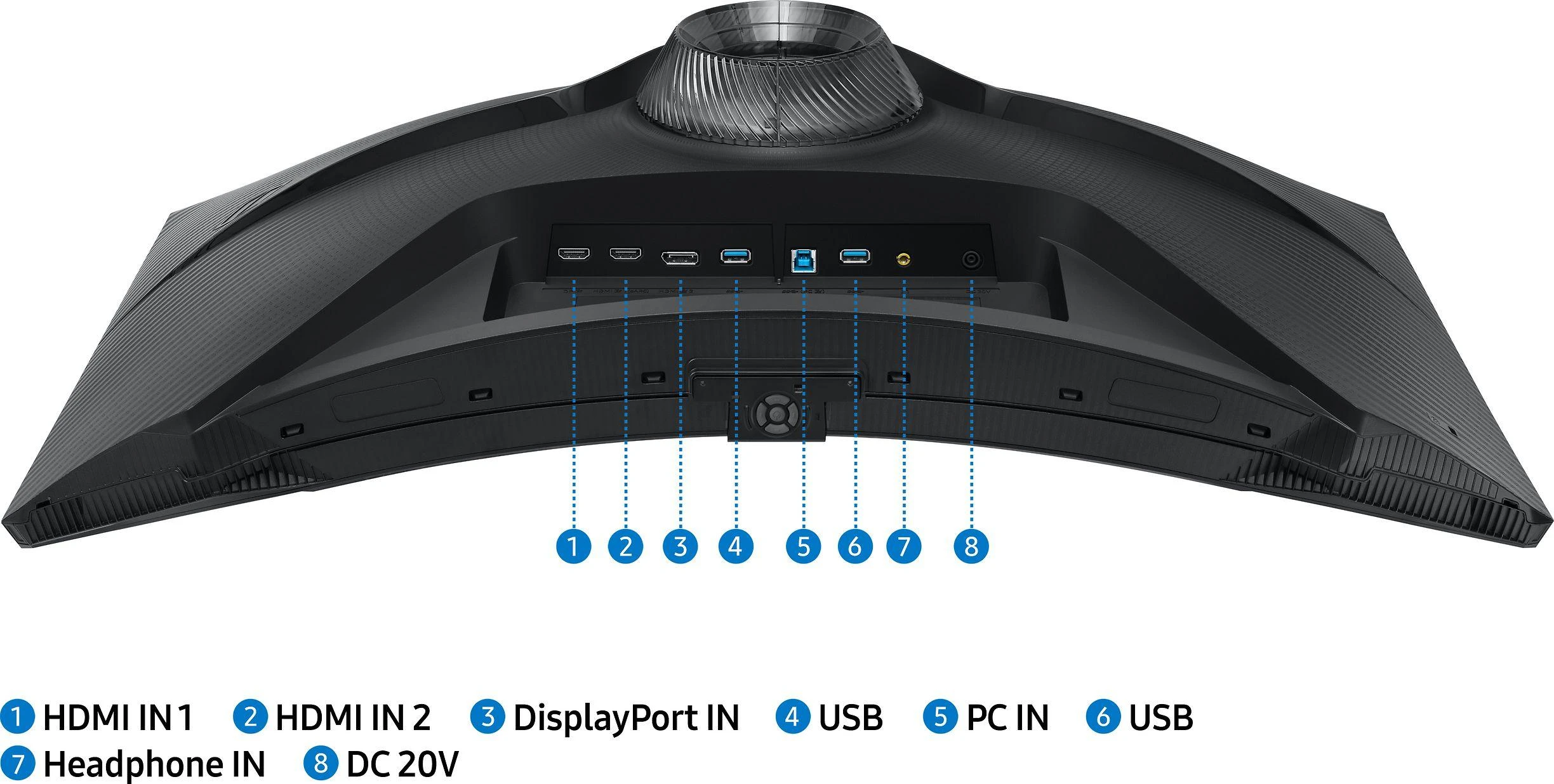 Monitorius Samsung LS32BG750NPX Gaming 165Hz 1ms Mini-LED + Quantum HDR 2000, Freesync Premium Pro, G-Sync Compatible UHD