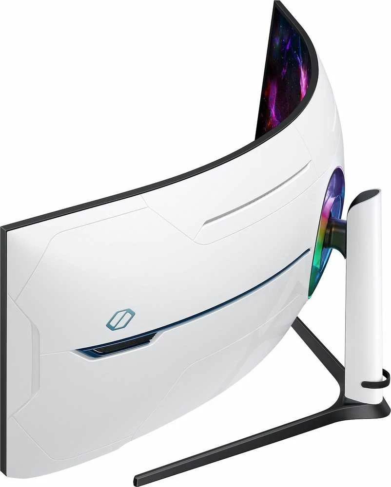 Monitorius Samsung | Odyssey Neo G9 G95NC curved screen | LS57CG952NUXEN | 57 " | VA | Double UHD | 32:9 | 240 Hz | 1 ms | 2160 pikselių | 350 cd/m² | HDMI jungtys quantity 3 | Baltas | Garantija 24 mėn.
