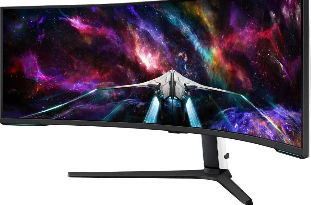 Monitorius Samsung | Odyssey Neo G9 G95NC curved screen | LS57CG952NUXEN | 57 " | VA | Double UHD | 32:9 | 240 Hz | 1 ms | 2160 pikselių | 350 cd/m² | HDMI jungtys quantity 3 | Baltas | Garantija 24 mėn.
