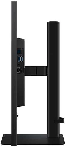 Monitorius SAMSUNG S32D800U 32" 16:9 3840X2160 VA, 5MS, 350NITS, 60HZ, HDR10, SRGB 99%, HAS/SWIVEL/PIVOT/TILT, HDMI/DP/USB-C (90W),LAN, USB3 HUB, KVM SWITCH, VESA 100, USB-C