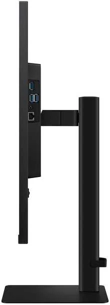 Monitorius SAMSUNG S32D800U 32" 16:9 3840X2160 VA, 5MS, 350NITS, 60HZ, HDR10, SRGB 99%, HAS/SWIVEL/PIVOT/TILT, HDMI/DP/USB-C (90W),LAN, USB3 HUB, KVM SWITCH, VESA 100, USB-C