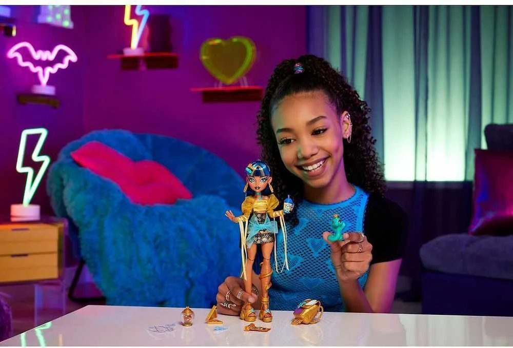 Mattel MONSTER HIGH lėlė – Kleo (HXH74)