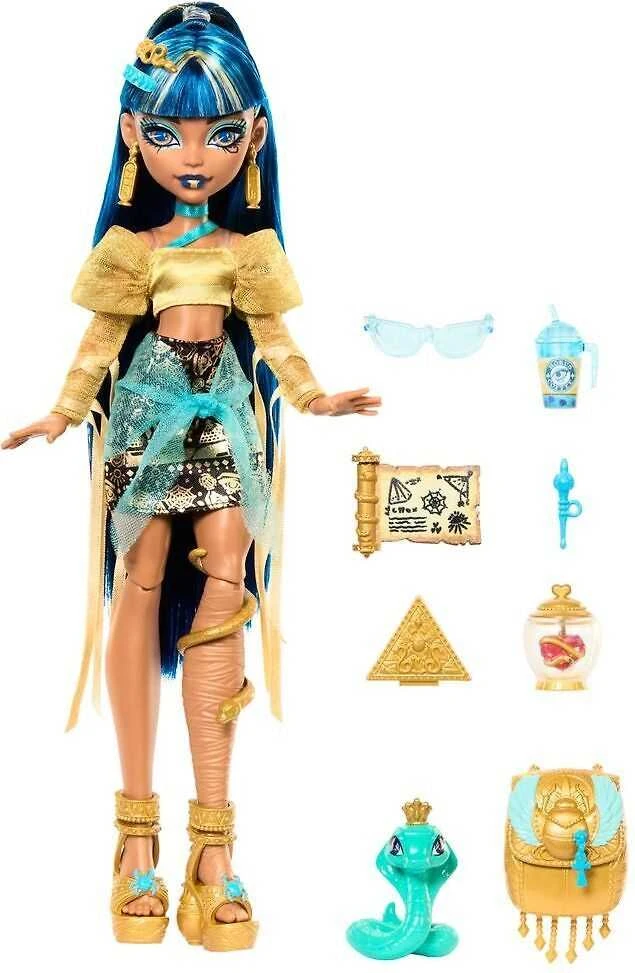 Mattel MONSTER HIGH lėlė – Kleo (HXH74)
