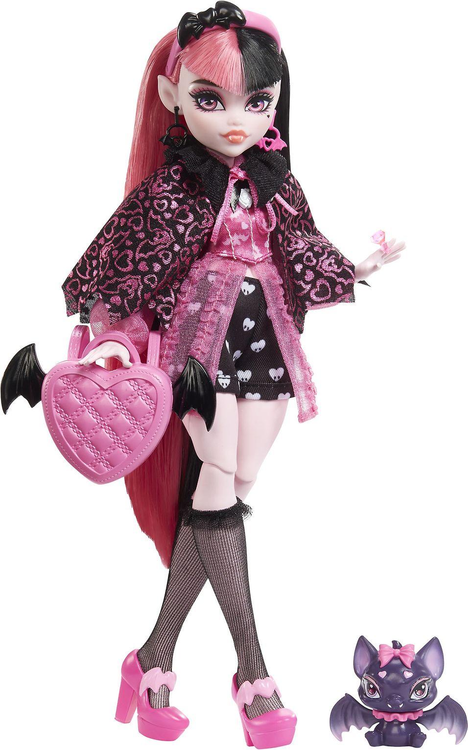 MONSTER HIGH lėlė Drakulaura aprašymas - Prekės nuotrauka
