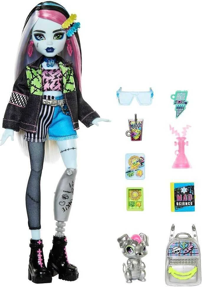 Mattel MONSTER HIGH lėlė – Frenkė (HXH73)
