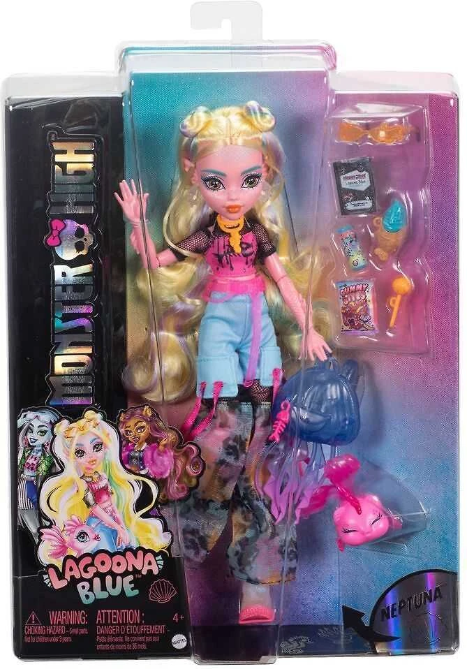 Mattel MONSTER HIGH lėlė – Lagūna (HXH75)