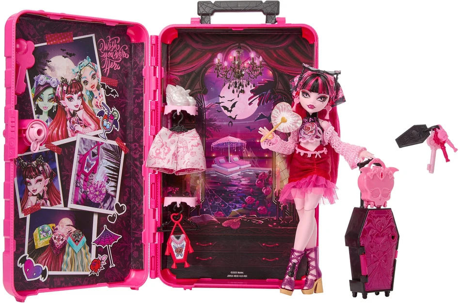 Mattel MONSTER HIGH SKULLTIMATE SECRETS Drakulauros rinkinys (JDR50)