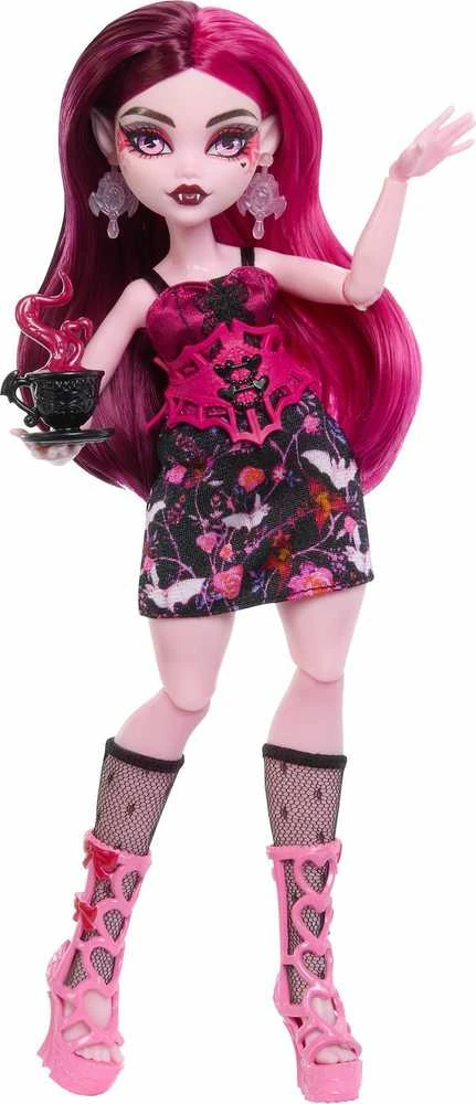 Mattel MONSTER HIGH SKULTIMATES siurprizų rinkinys – Drakulaura, vidurnakčio sodo serija (HYT72)