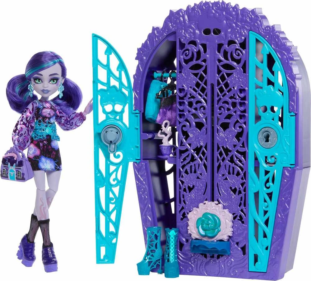 Mattel MONSTER HIGH SKULLTIMATES siurprizų rinkinys – Tvyla, vidurnakčio sodo serija (HYT74)