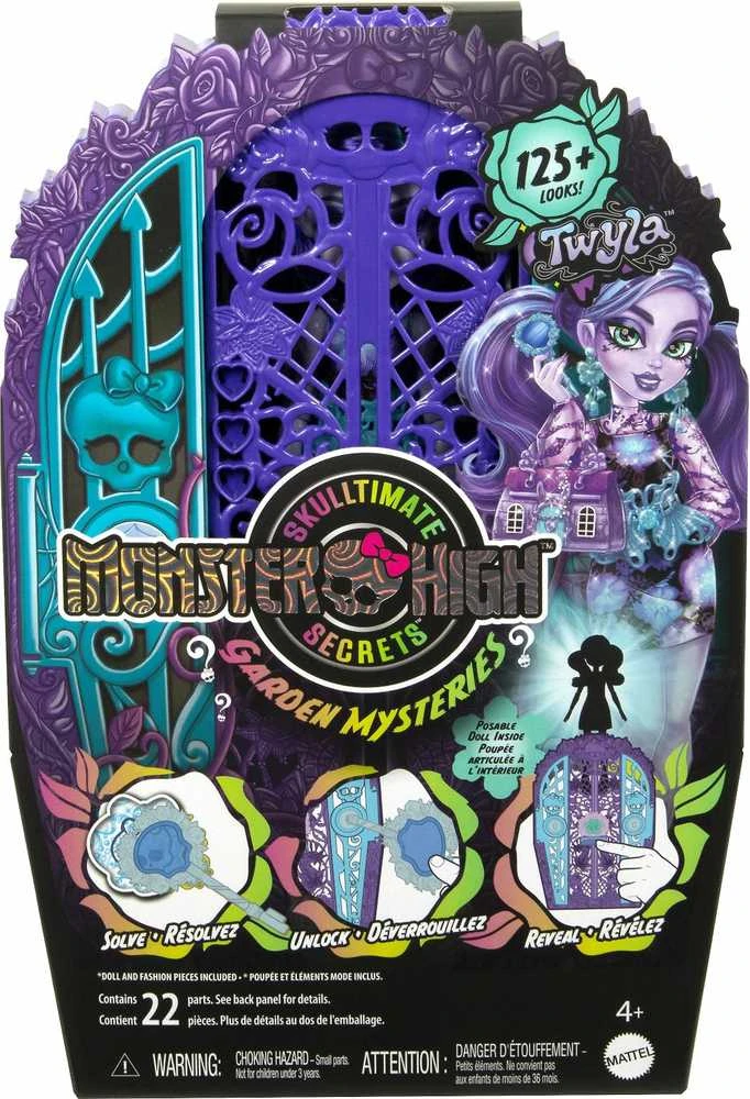 Mattel MONSTER HIGH SKULLTIMATES siurprizų rinkinys – Tvyla, vidurnakčio sodo serija (HYT74)