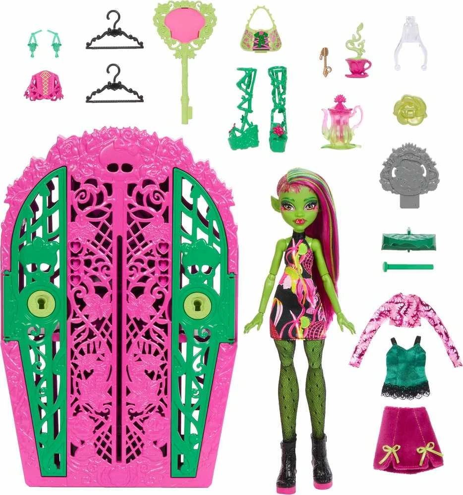 Mattel MONSTER HIGH SKULTIMATES siurprizų rinkinys – Venera, vidurnakčio sodo serija (HYT75)