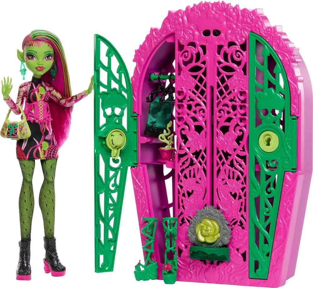 Mattel MONSTER HIGH SKULTIMATES siurprizų rinkinys – Venera, vidurnakčio sodo serija (HYT75)