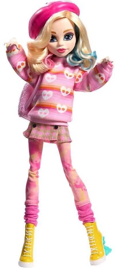 MONSTER HIGH X Wednesday lėlė Inida, 27 cm