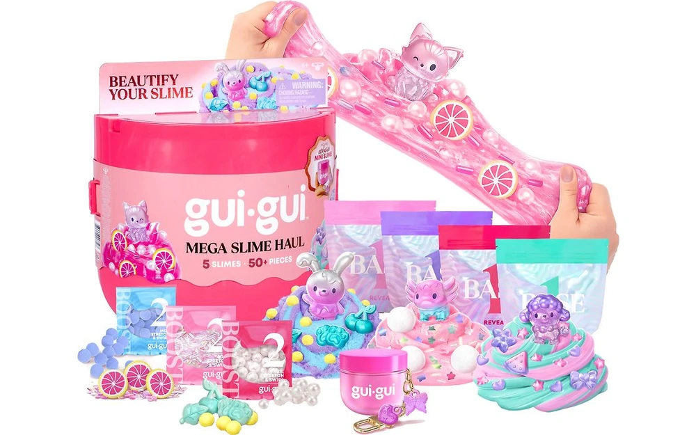Moose Toys Gui Gui Kūrybinis gleivių rinkinys „Mega gleivės“