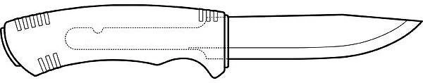Peilis Morakniv® Survival, juodas