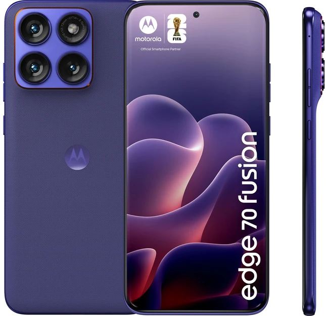 „Motorola Edge 70 Fusion“ telefonas, 256/8 GB, PANTONE Orient Mėlyna