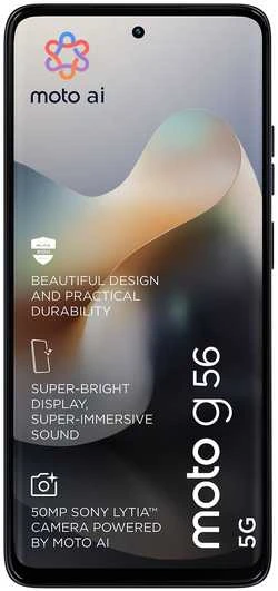 MOTOROLA G56 Juodas OYSTER 8/256GB