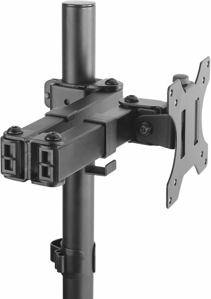 Laikiklis Mozi Basic Stand with Dual Joint -pöytäjalka yhdelle näytölle