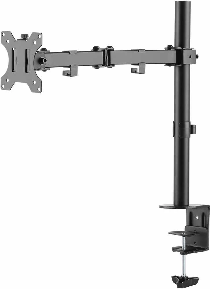 Laikiklis Mozi Basic Stand with Dual Joint -pöytäjalka yhdelle näytölle