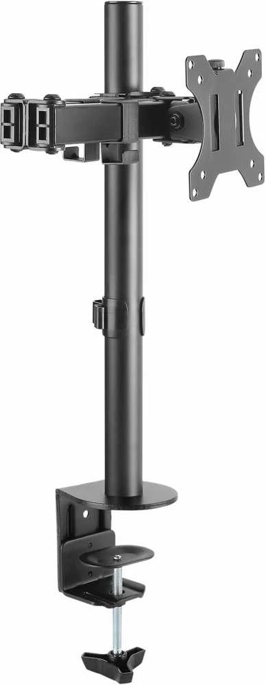 Laikiklis Mozi Basic Stand with Dual Joint -pöytäjalka yhdelle näytölle
