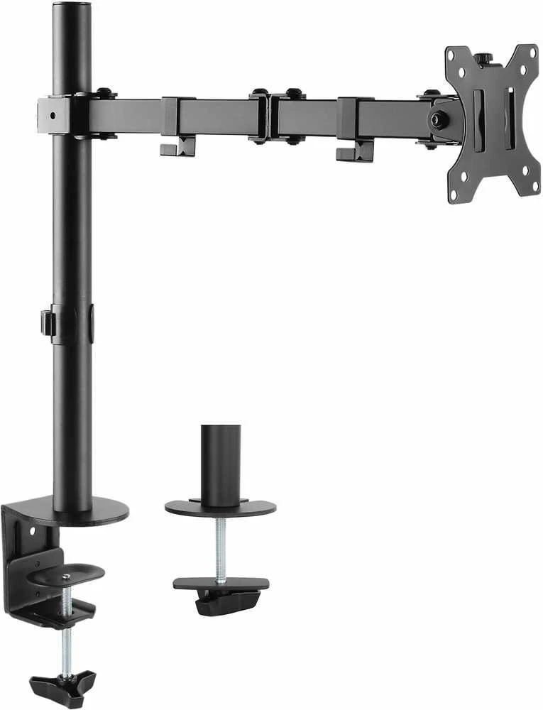 Laikiklis Mozi Basic Stand with Dual Joint -pöytäjalka yhdelle näytölle