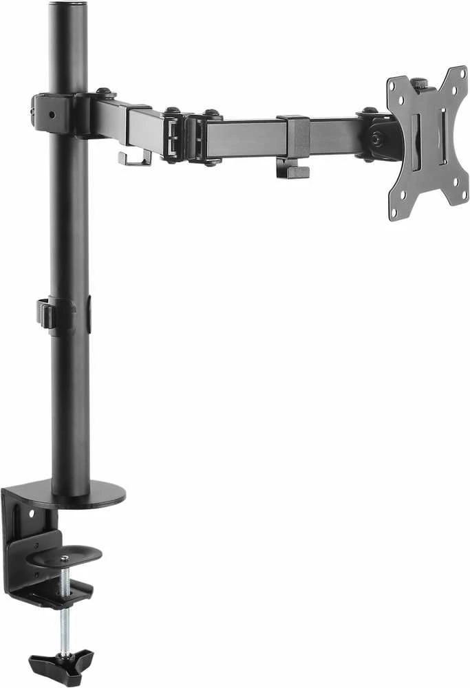 Laikiklis Mozi Basic Stand with Dual Joint -pöytäjalka yhdelle näytölle