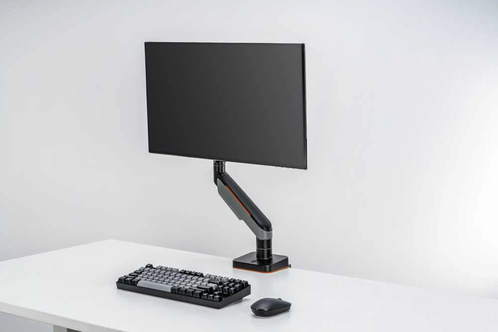 Laikiklis Mozi Heavy Duty Gaming -monitorivarsi, mattamusta-harmaa
