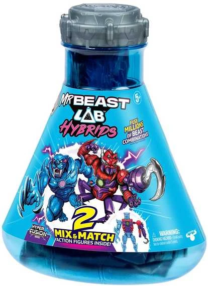 MrBeast Lab Hybrids Mix&Match figūrėlė, 2 vnt.