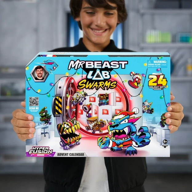 „MrBeast Lab Swarms“ Advento kalendorius aprašymas - Prekės nuotrauka