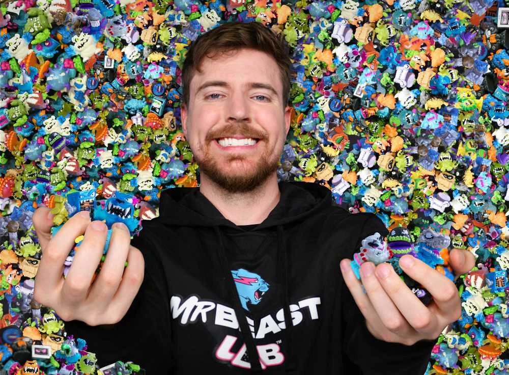 MrBeast Lab Swarms Atomic Mega Lab S2 – 12 figūrėlių, asortimentas
