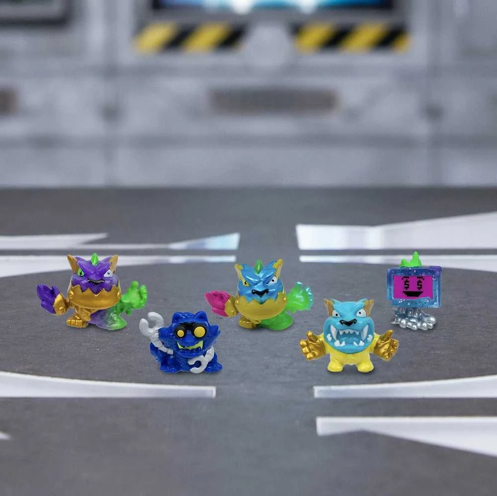 BEAST LAB MR Figūrėlės, 5 vnt., 2,5 cm