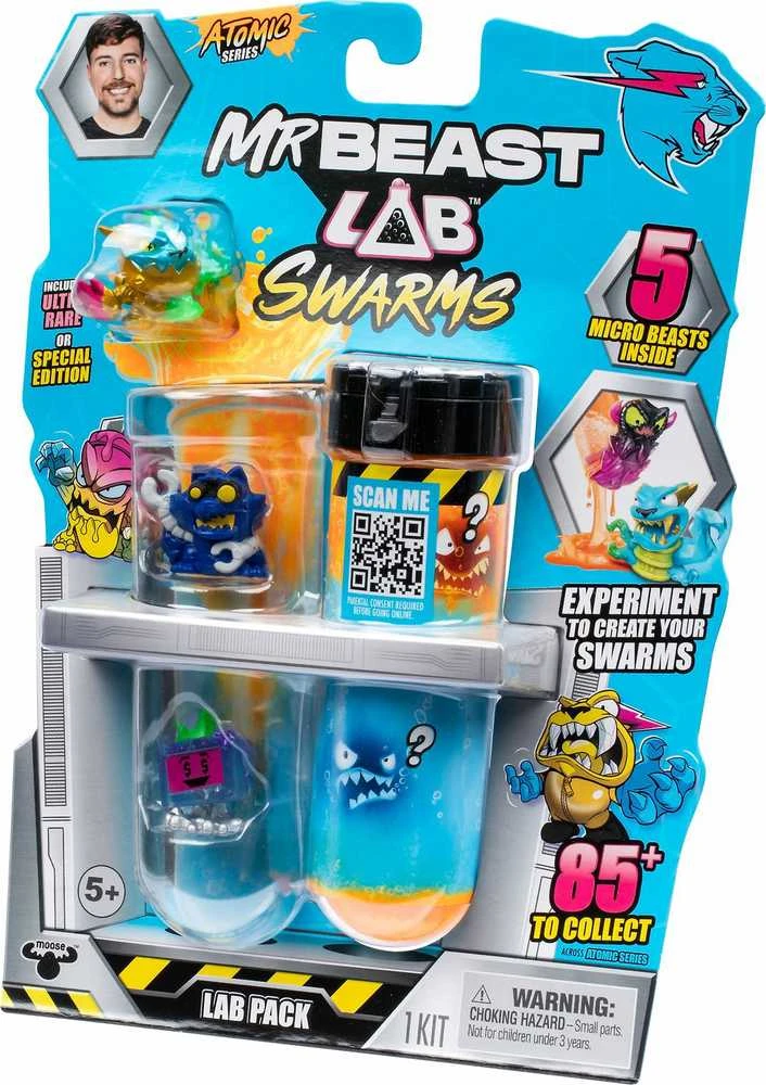 BEAST LAB MR Figūrėlės, 5 vnt., 2,5 cm