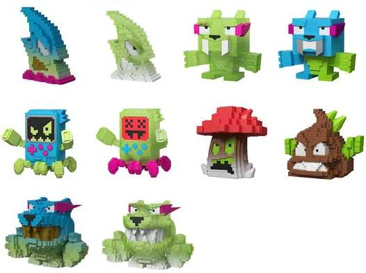 „MrBeast Lab Swarms Fusion“, 14 figūrėlių, rinkinys