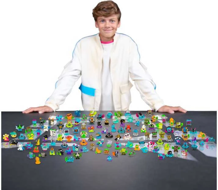 MrBeast Lab Swarms Mega Lab - 12 hahmoa, lajitelma