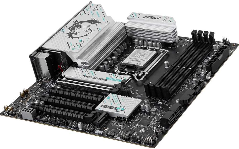 MSI B860M GAMING PLUS WIFI | Procesorių šeima Intel | Procesoriaus lizdas LGA1851 | DDR5 | Palaikomos standžiojo disko sąsajos SATA, M.2 | SATA jungčių skaičius 4