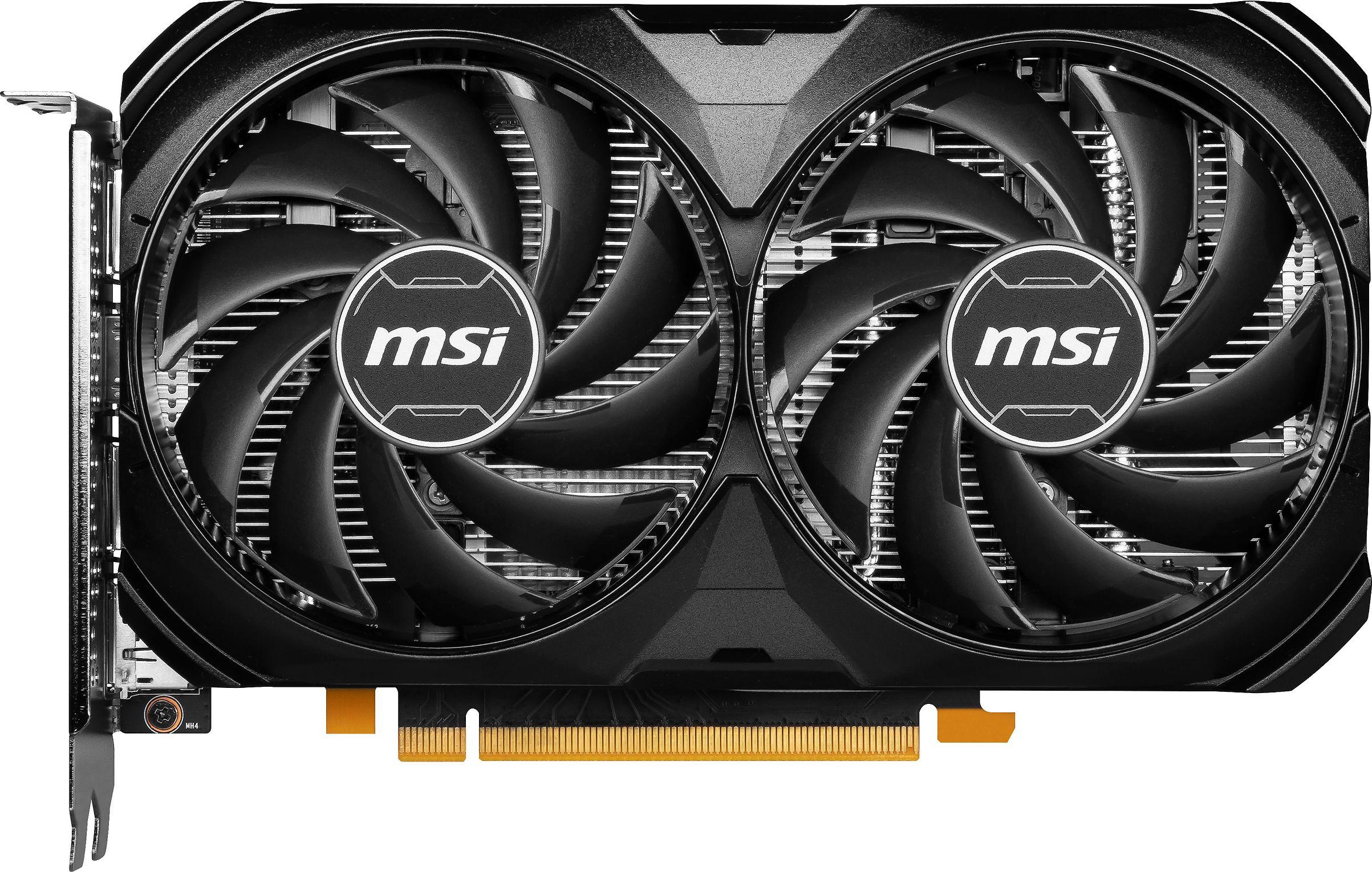 Vaizdo plokštė MSI GeForce RTX 4060 VENTUS 2X BLACK 8G OC GDDR6