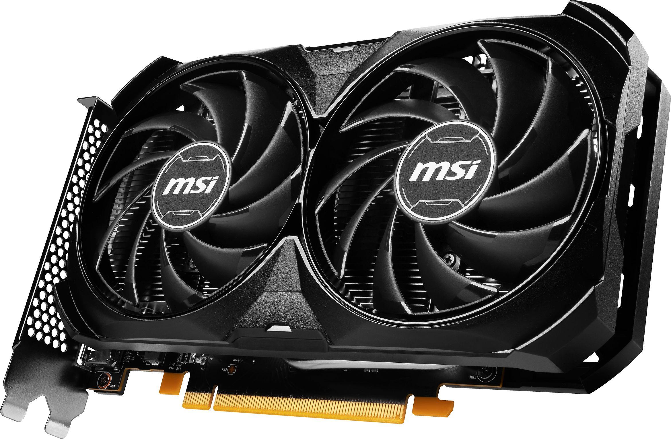 Vaizdo plokštė MSI GeForce RTX 4060 VENTUS 2X BLACK 8G OC GDDR6