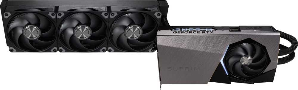 Vaizdo plokštė MSI SUPRIM GEFORCE RTX 5090, LIQUID SOC, 32 GB GDDR7