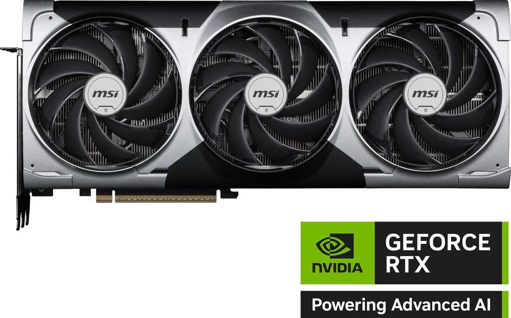 MSI VENTUS GEFORCE RTX 5090 32G 3X OC vaizdo plokštė NVIDIA 32 GB GDDR7
