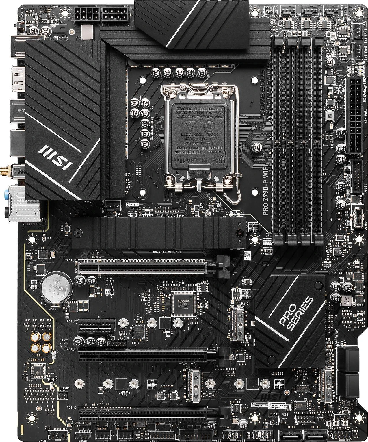 Pagrindinė plokštė MSI PRO Z790-P WIFI