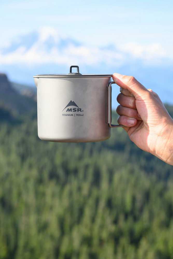 Turistinis puodas MSR Titan Virdulys 900 mL