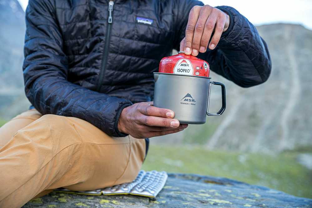 Turistinis puodas MSR Titan Virdulys 900 mL