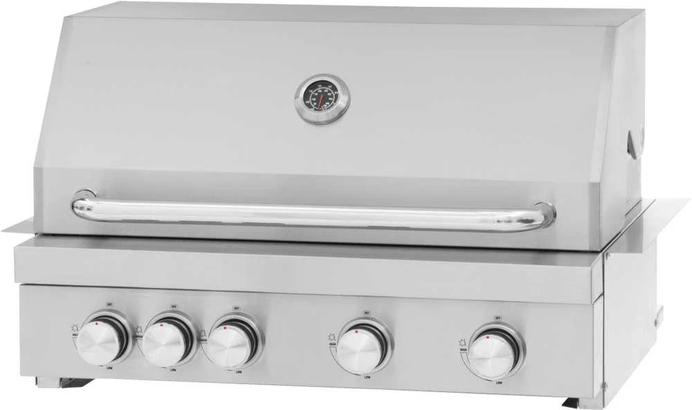 Įmontuota „Mustang Gas Grilis Pearl 4“.