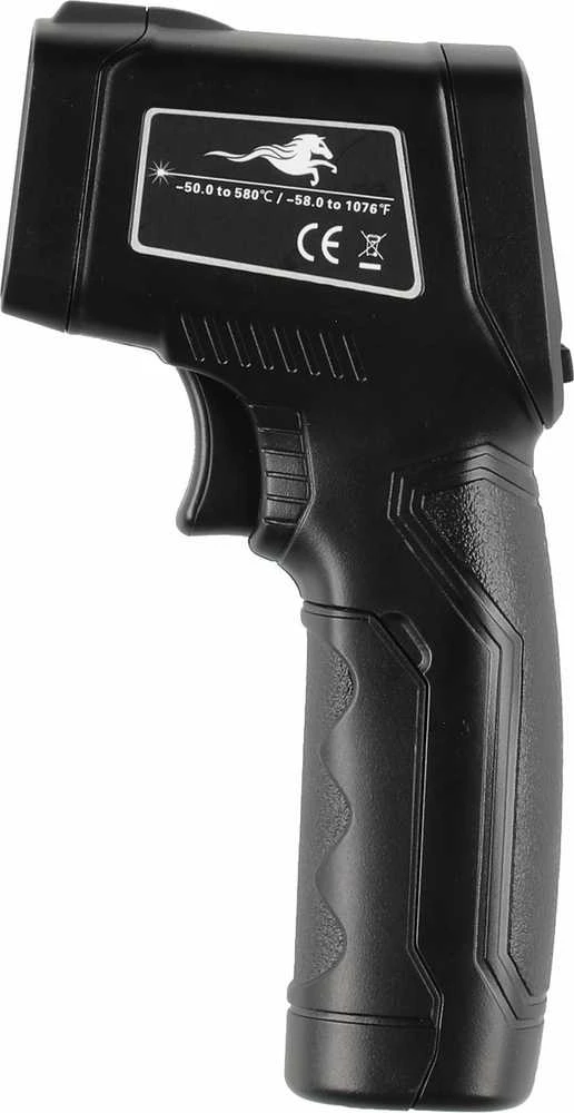 Lazerinis maisto termometras Mustang, juodas