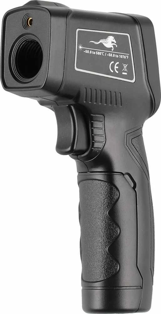 Lazerinis maisto termometras Mustang, juodas