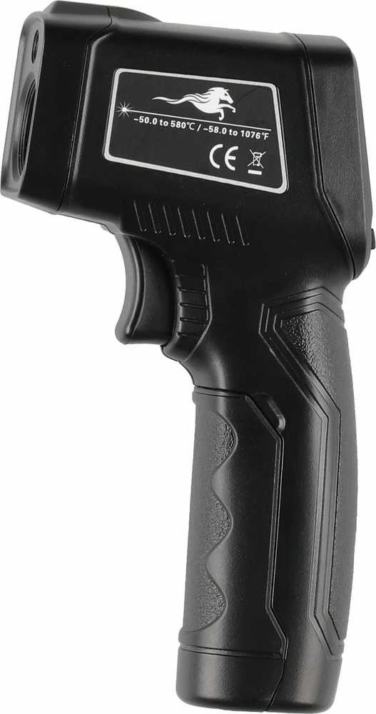 Lazerinis maisto termometras Mustang, juodas
