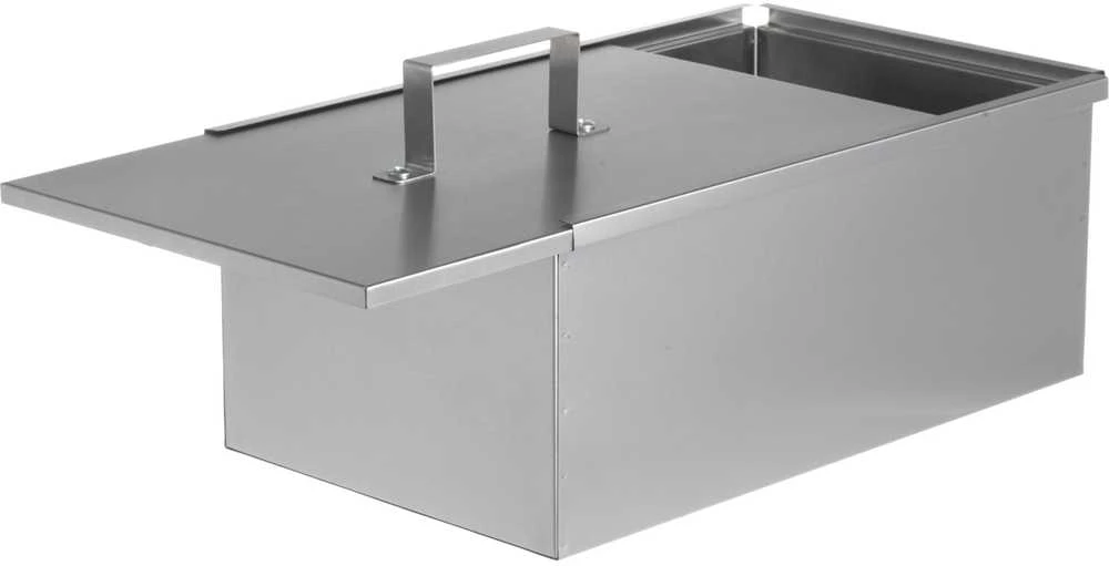 Mustang Metalinė rūkykla su dvejomis grotelėmis ir dangčiu, 40 x 25 x 21 cm