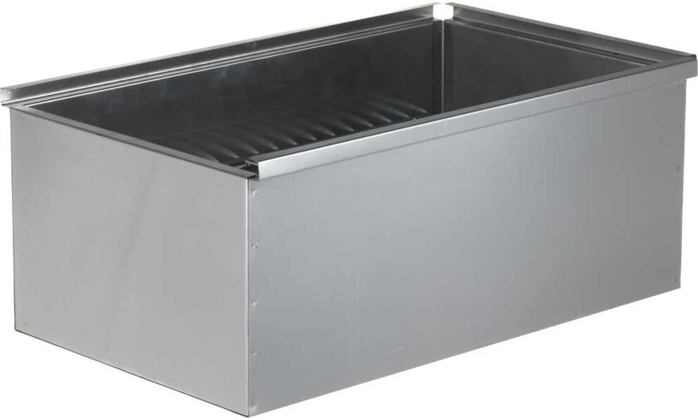 Mustang Metalinė rūkykla su dvejomis grotelėmis ir dangčiu, 40 x 25 x 21 cm