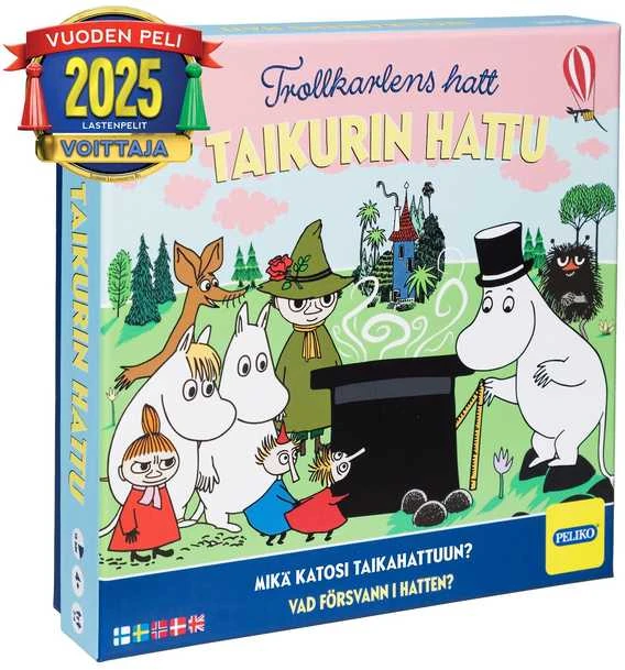 Muumi Taikurin Hattu muistipeli