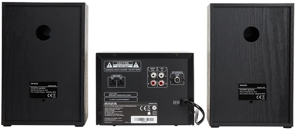 Muzikinis centras Aiwa MCBT-350 mikrohifijärjestelmä, musta